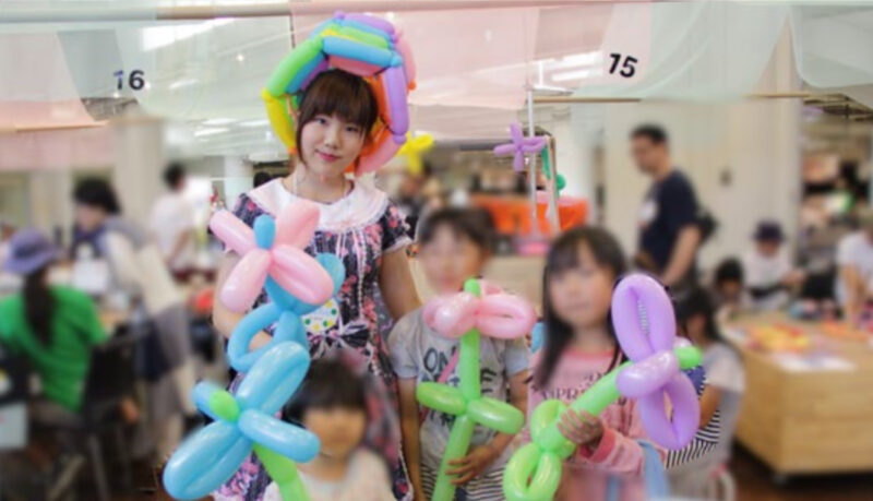 滋賀県でのイベントにてお子様との写真
