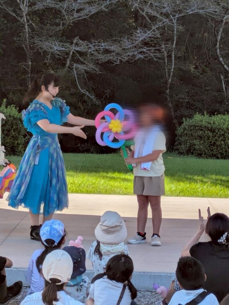 滋賀県のイベントでの出張バルーンショー