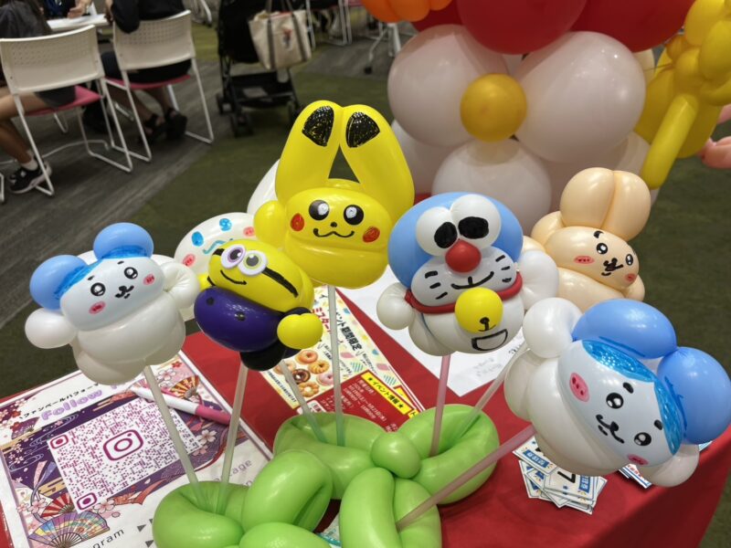 滋賀県でのバルーングリーティング作品