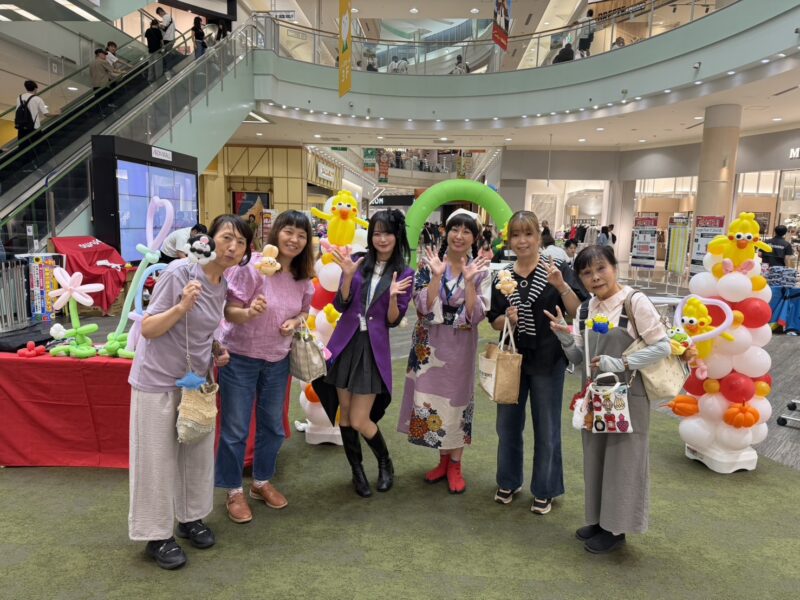 滋賀県のバルーンパフフォーマ集合写真