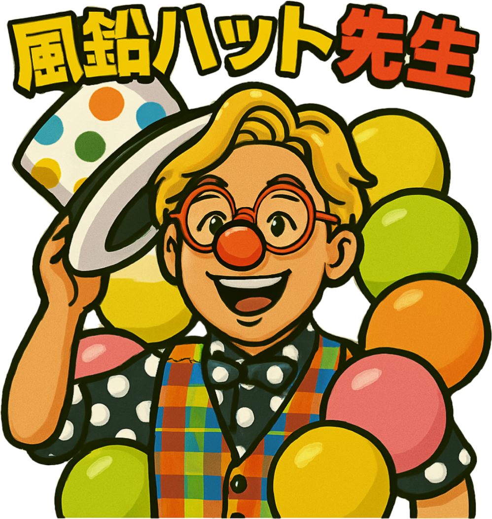 子ども達に『魔法』と『笑顔』をお届け！風船ハット先生の出張バルーンショー