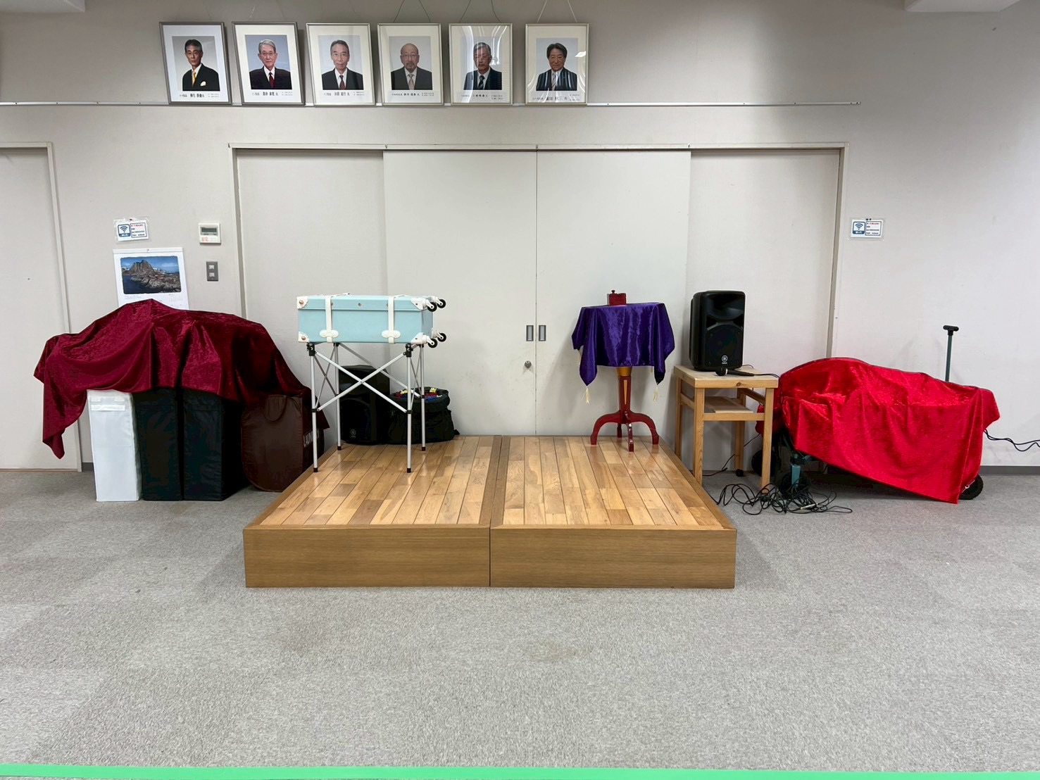 バルーンショーの会場の様子